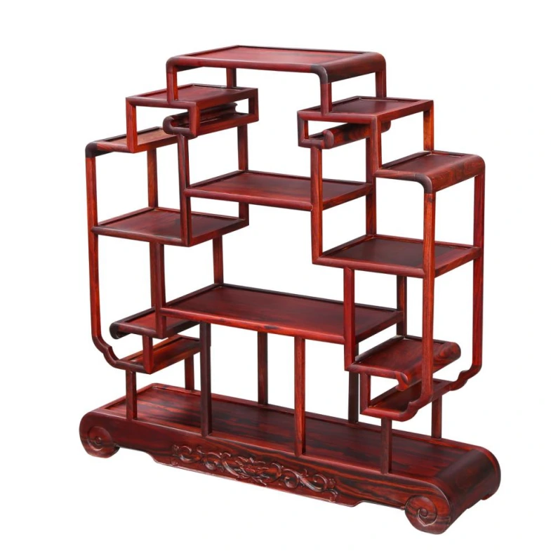 多宝阁博古架酸枝木