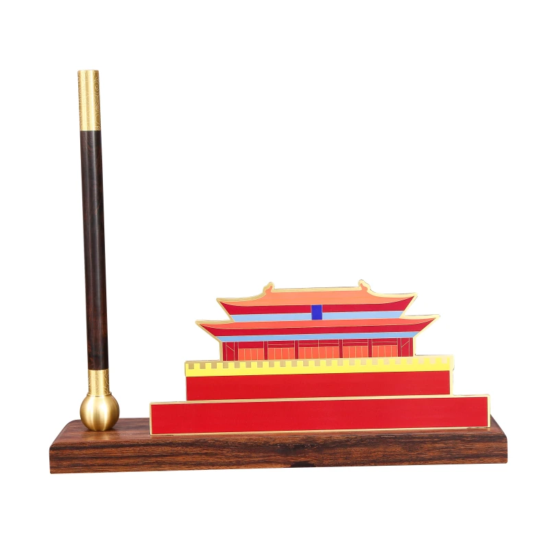 数字经济天安门摆件