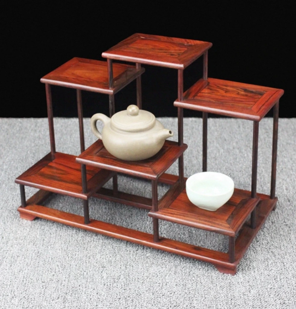 花梨木多宝阁博古架 尺寸40×20×26厘米